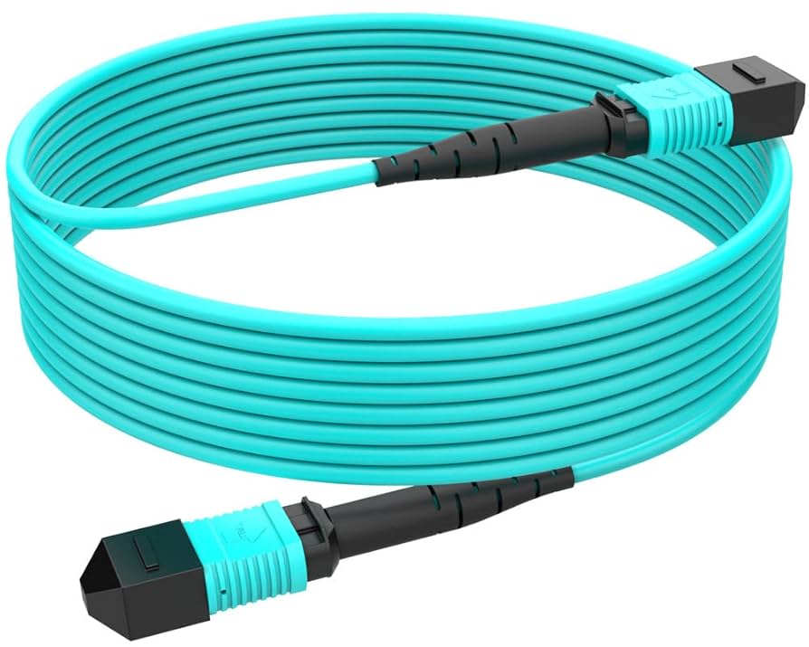 tmosさま専用品 Amazon | 6.6フィート/2m MPO-MPO光ファイバーケーブル、12